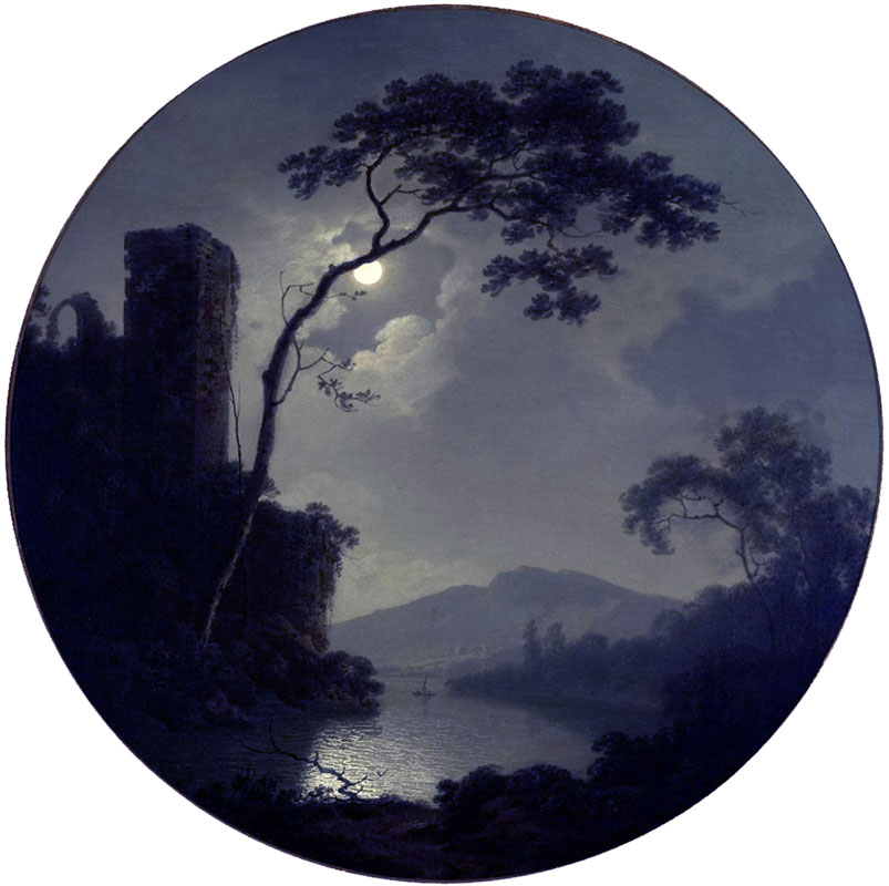 Lake with Castle on a Hill